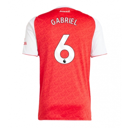 Billige Fotballdrakt Arsenal Gabriel Magalhaes #6 Replika Hjemmedrakt 2025-26 Kortermet Billige Fotballdrakt Arsenal Gabriel Magalhaes #6 Replika Hjemmedrakt 2025-26 Kortermet